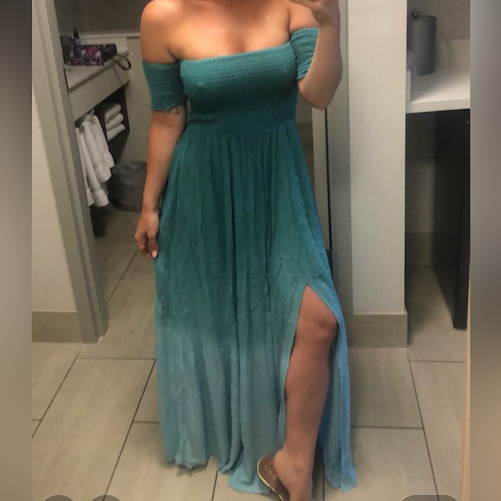 Earthbound Ombre Maxi Dress Size Medium